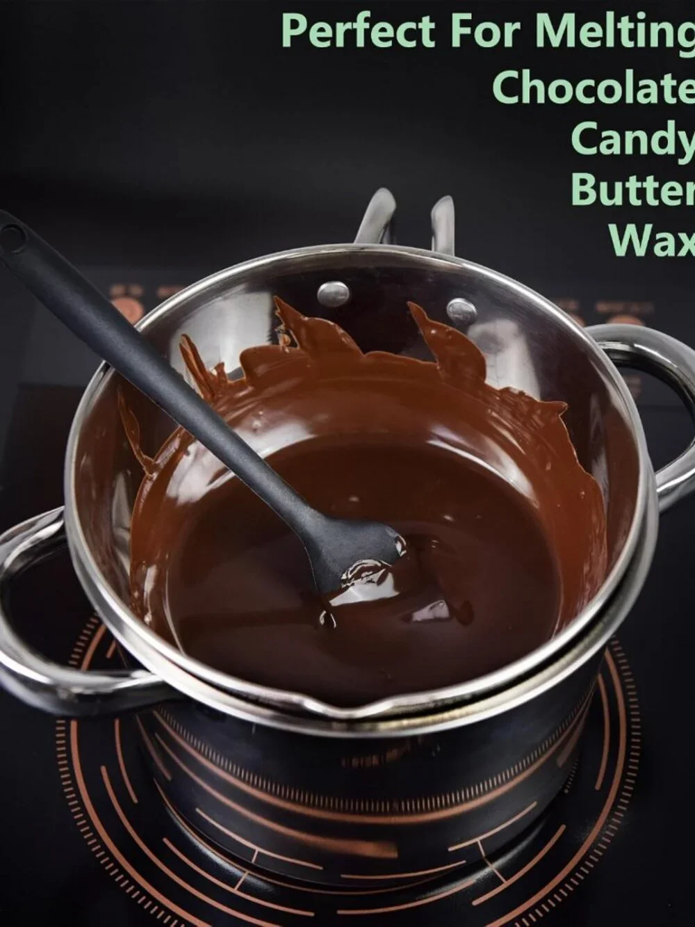 3.1QT Double Boiler Melting Pot & 4.5QT Stainless Steel Cookware Set